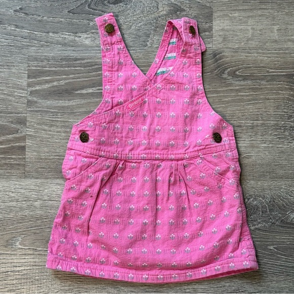 OshKosh B'gosh Other - Vintage Oshkosh floral dress pink 24m